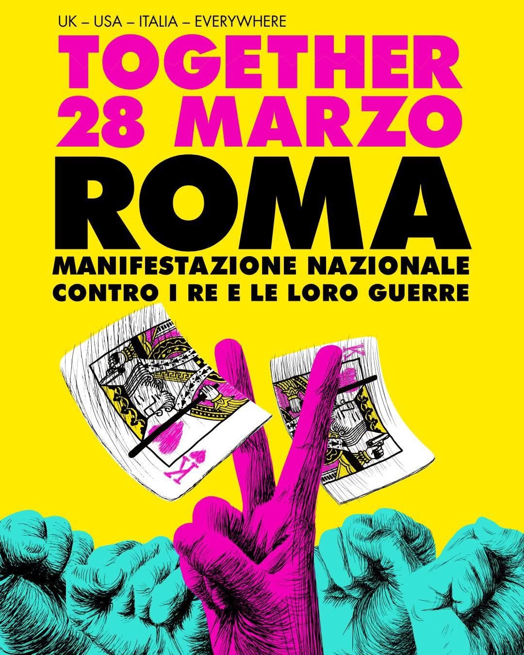 Manifestazione Nazionale "Contro i Re e le loro guerre"